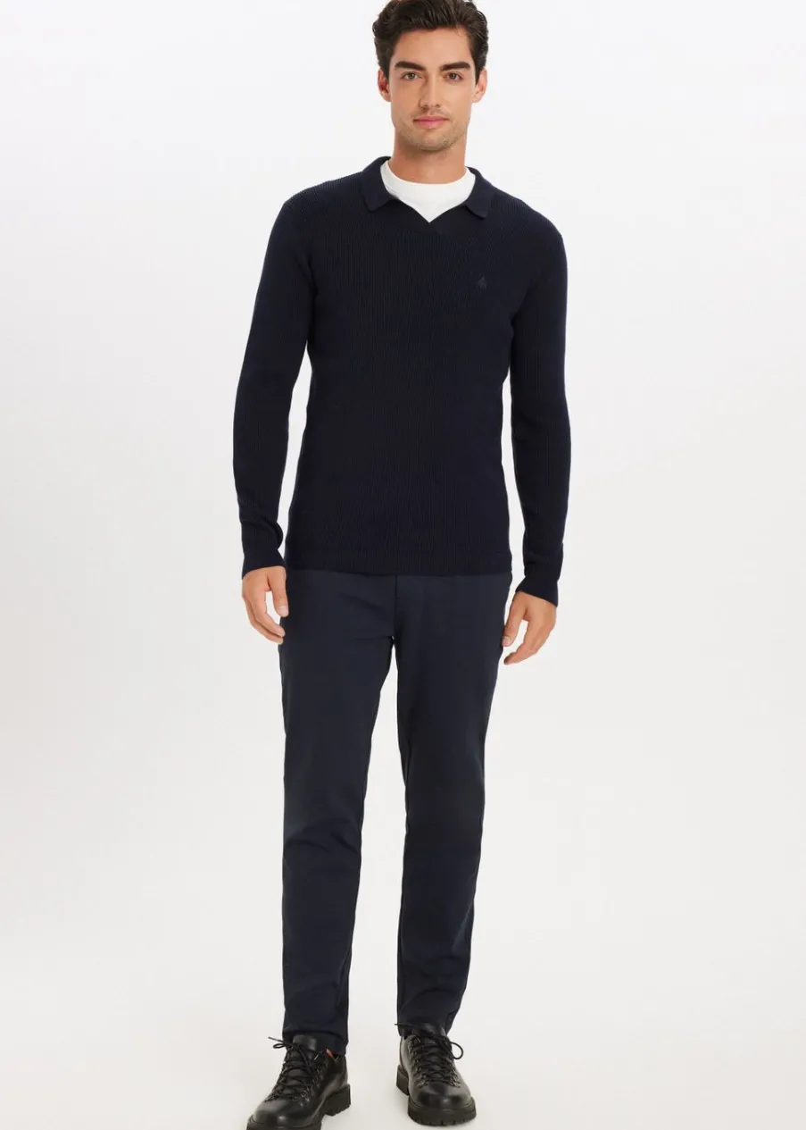 The Sting Gebreide johnny polo<Heren Polo's|Truien En Vesten