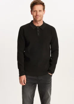 The Sting Gebreide polo<Heren Polo's|Truien En Vesten