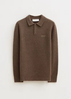 The Sting Gebreide polo met merk<Heren Truien En Vesten|Polo's