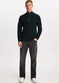 The Sting Gebreide trui met half zip<Heren Truien En Vesten