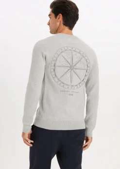 The Sting Gebreide trui met kompas<Heren Truien En Vesten