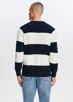 The Sting Gebreide trui met strepen<Heren Truien En Vesten