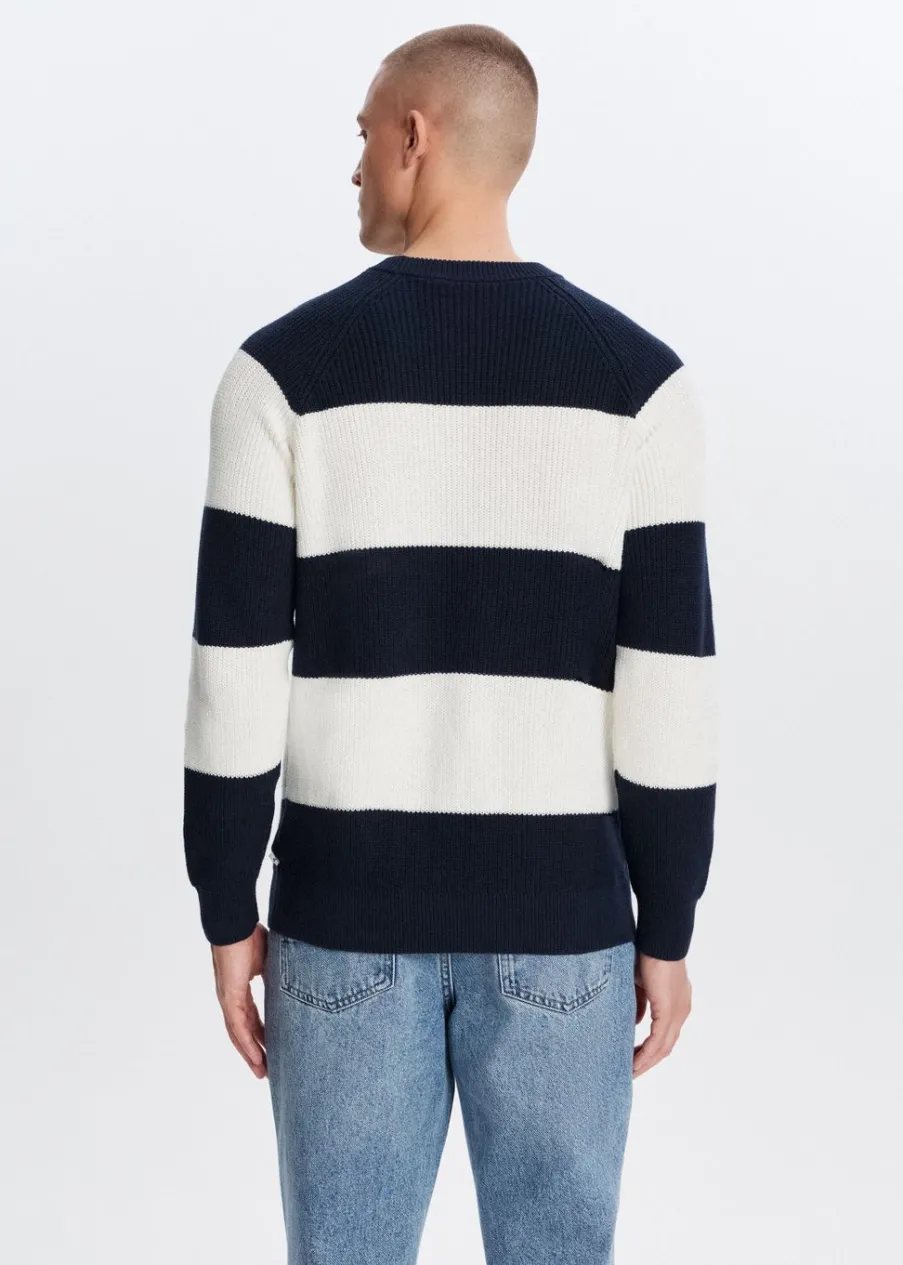 The Sting Gebreide trui met strepen<Heren Truien En Vesten