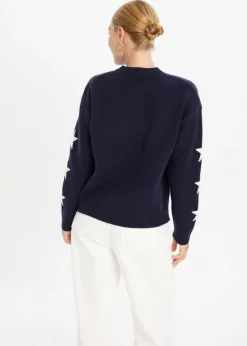 The Sting Gebreide trui varsity<DAMES Truien En Vesten