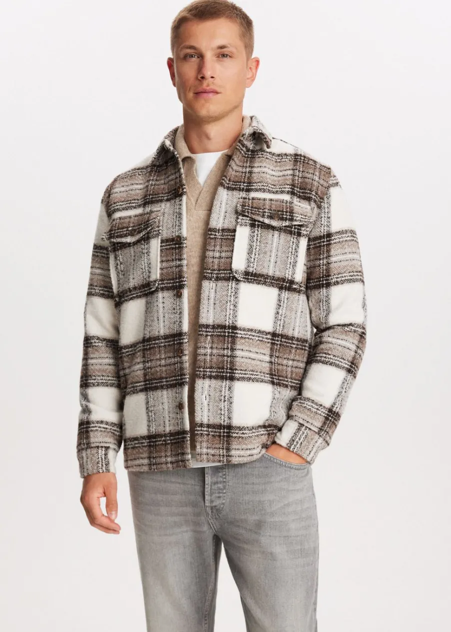 The Sting Geruit overshirt<Heren Overshirts