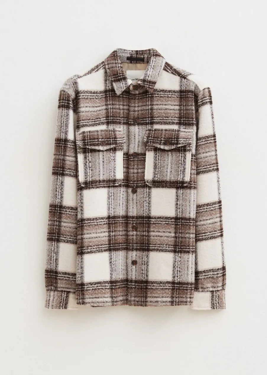 The Sting Geruit overshirt<Heren Overshirts