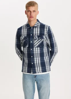 The Sting Geruit overshirt<Heren Overshirts