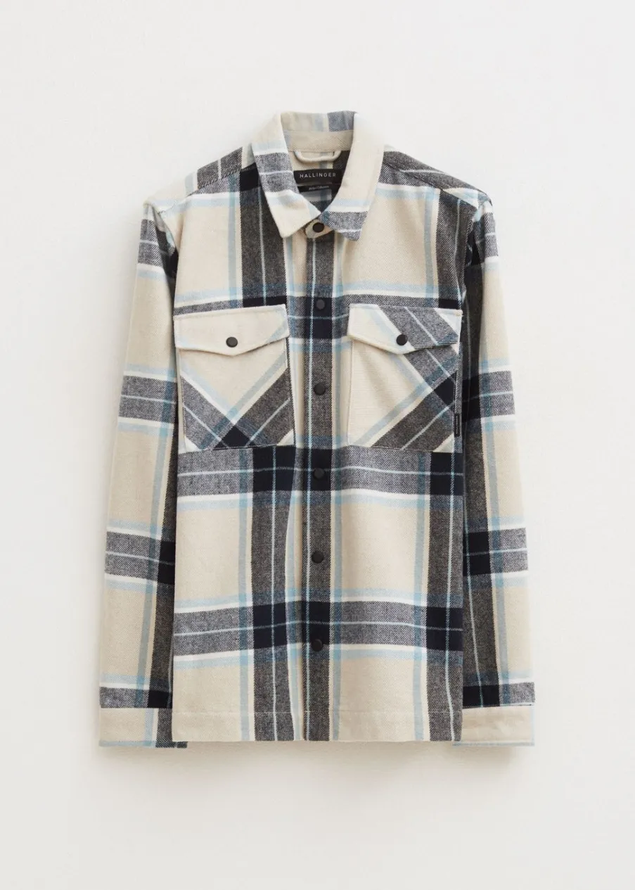 The Sting Geruit overshirt Liam<Heren Overshirts