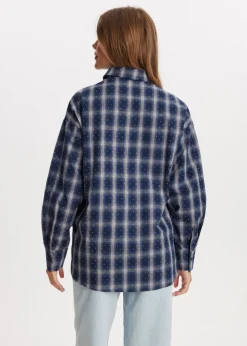 The Sting Geruite strassblouse<DAMES Blouses