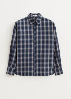 The Sting Geruite strassblouse<DAMES Blouses