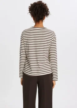 The Sting Gestreepte longsleeve<DAMES T-Shirts