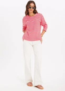 The Sting Gestreepte longsleeve<DAMES T-Shirts