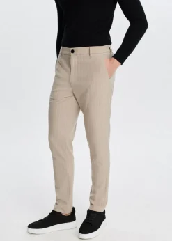 The Sting Gestreepte resort pantalon<Heren Broeken