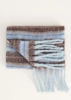 The Sting Gestreepte sjaal<DAMES Sjaals