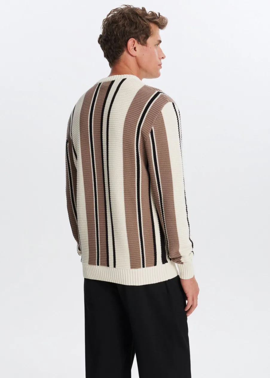 The Sting Gestreepte trui<Heren Truien En Vesten