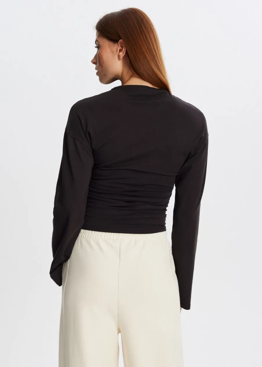 The Sting Getailleerd t-shirt met lange mouwen<DAMES T-Shirts