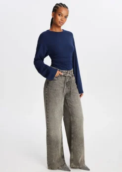 The Sting Getailleerd t-shirt met lange mouwen<DAMES T-Shirts