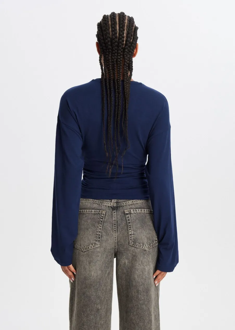 The Sting Getailleerd t-shirt met lange mouwen<DAMES T-Shirts