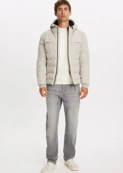 The Sting Gewatteerde jas met capuchon<Heren Jassen