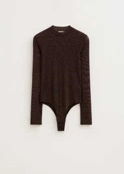 The Sting Glitter mesh body<DAMES Tops