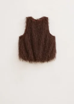 The Sting Hairy balloon top<DAMES Tops