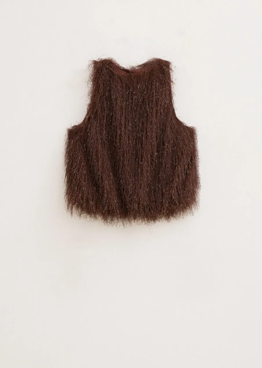 The Sting Hairy balloon top<DAMES Tops