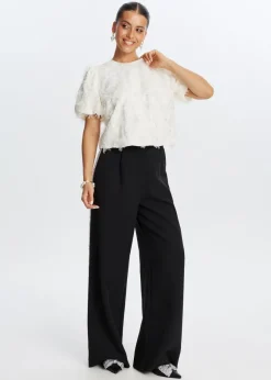 The Sting Hairy glitter top<DAMES Tops