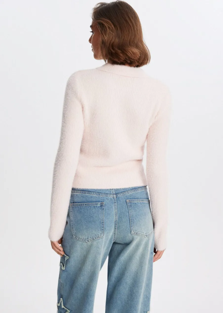 The Sting Hairy polo<DAMES Truien En Vesten