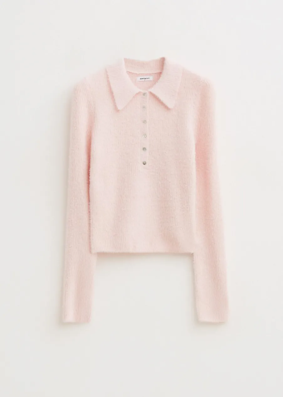 The Sting Hairy polo<DAMES Truien En Vesten