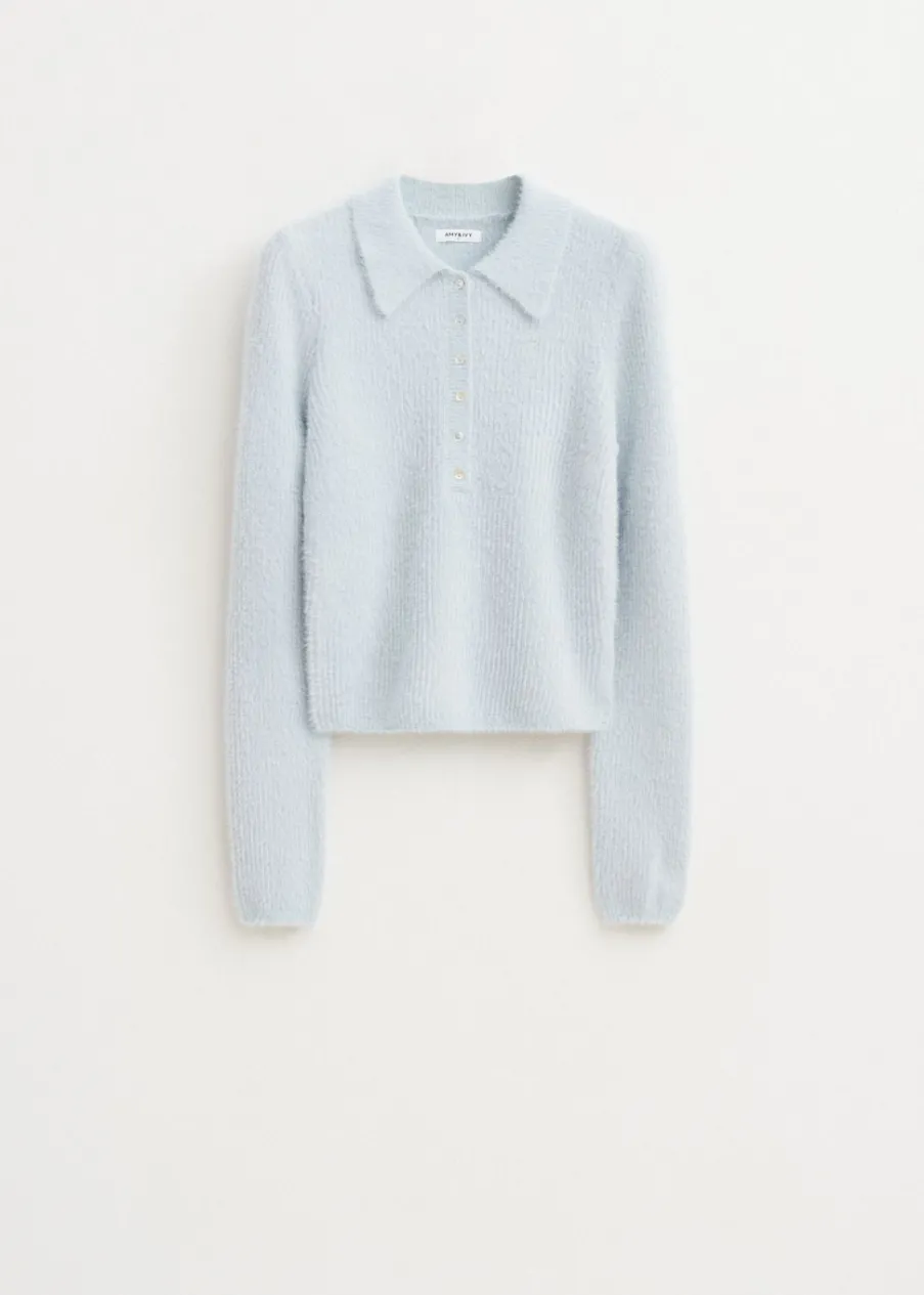 The Sting Hairy polo<DAMES Truien En Vesten