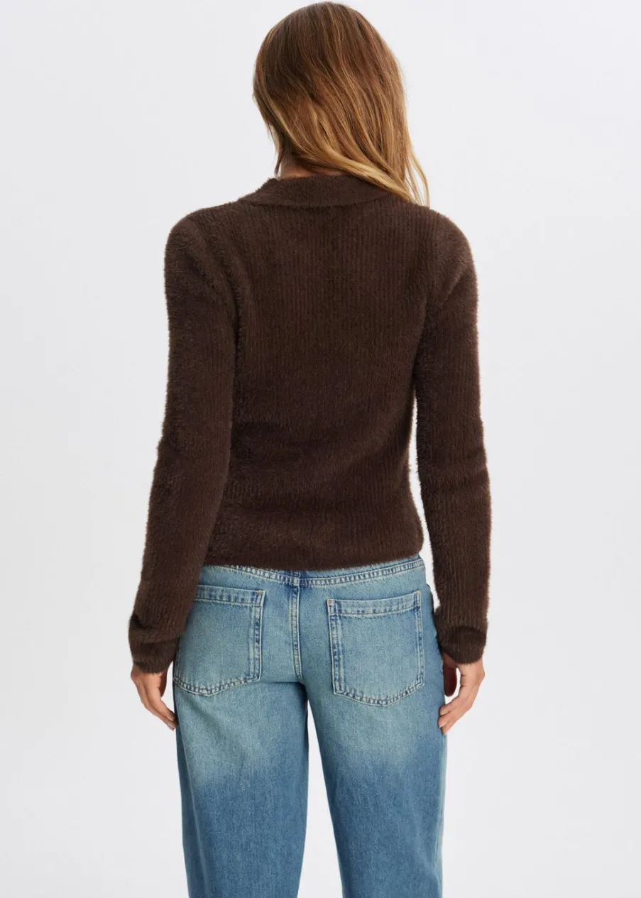 The Sting Hairy polo<DAMES Truien En Vesten