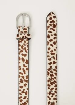 The Sting Hairy riem met print<DAMES Riemen