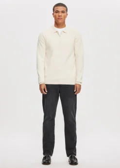 The Sting Half zip gebreide polo<Heren Polo's|Truien En Vesten