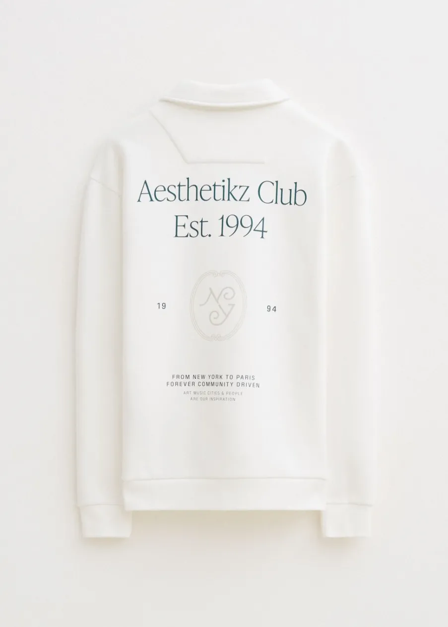 The Sting Half zip polo club<Heren Polo's|Sweaters En Hoodies