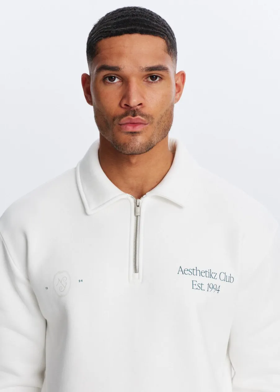 The Sting Half zip polo club<Heren Polo's|Sweaters En Hoodies