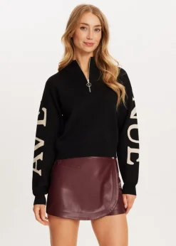 The Sting Halfzip trui<DAMES Truien En Vesten