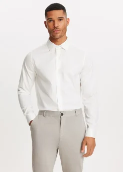 The Sting Herringbone overhemd<Heren Overhemden