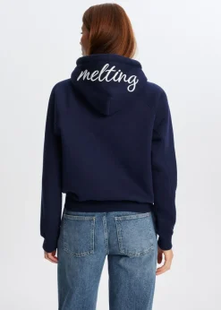 The Sting Hoodie met Melting borduursel<DAMES Sweaters En Hoodies