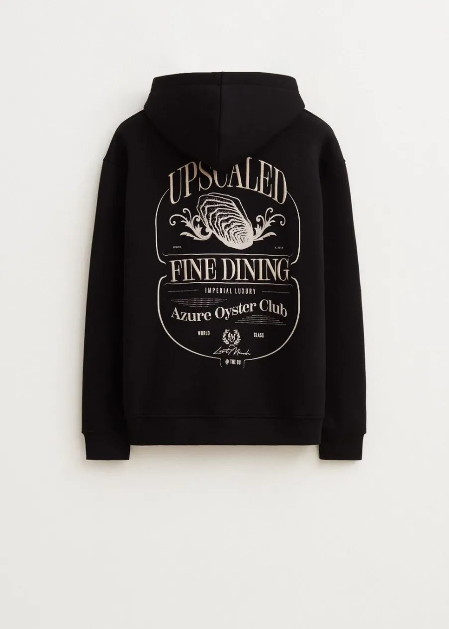 The Sting Hoodie met print oester<Heren Sweaters En Hoodies