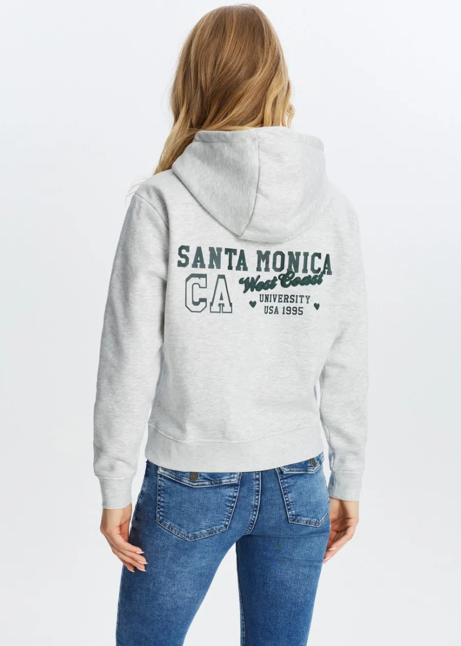 The Sting Hoodie met varsity print<DAMES Sweaters En Hoodies