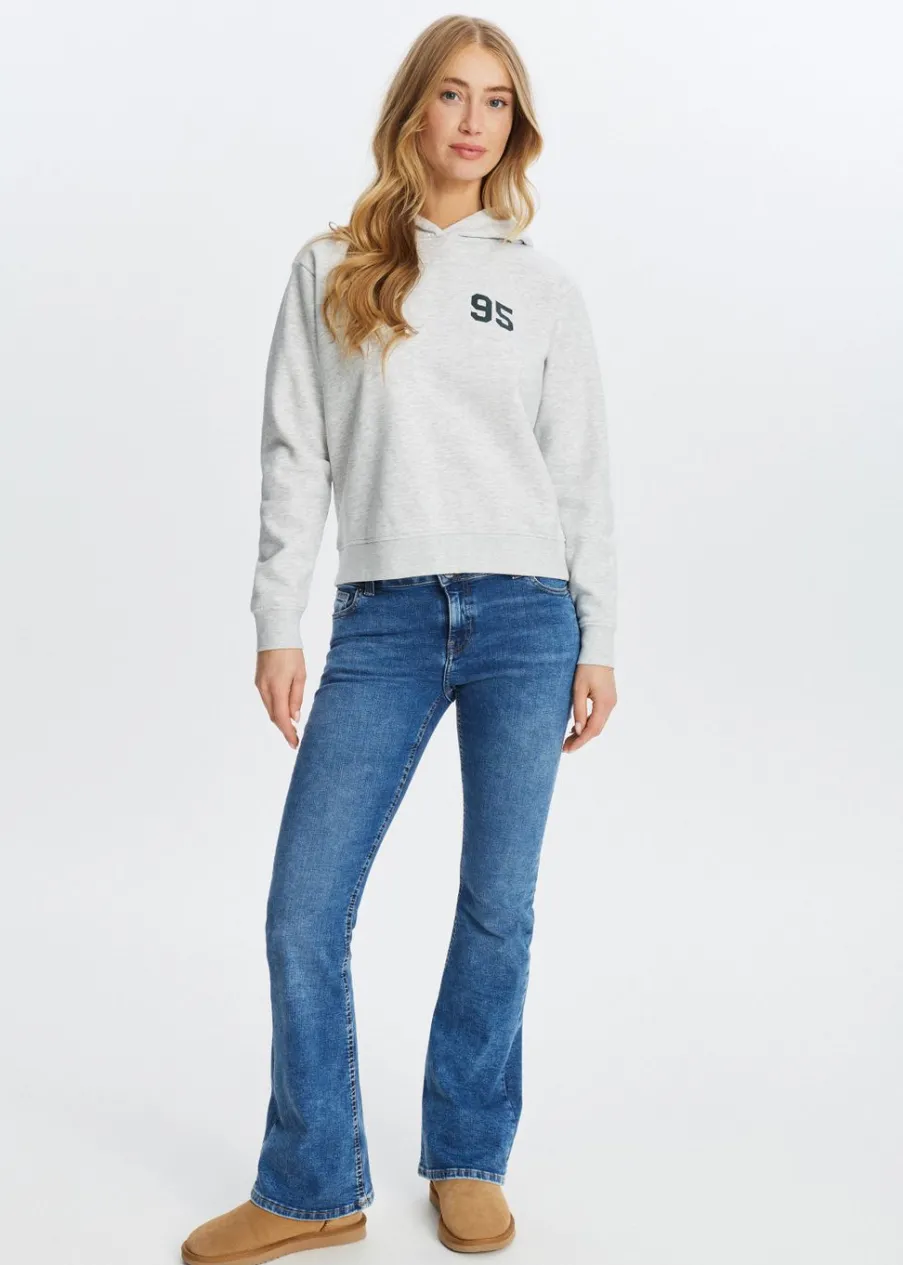 The Sting Hoodie met varsity print<DAMES Sweaters En Hoodies