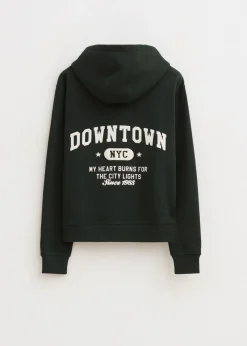 The Sting Hoodie met varsity print<DAMES Sweaters En Hoodies