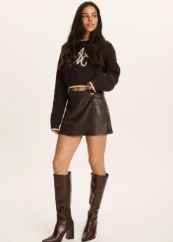 The Sting Imitatieleren skort<DAMES Skorts