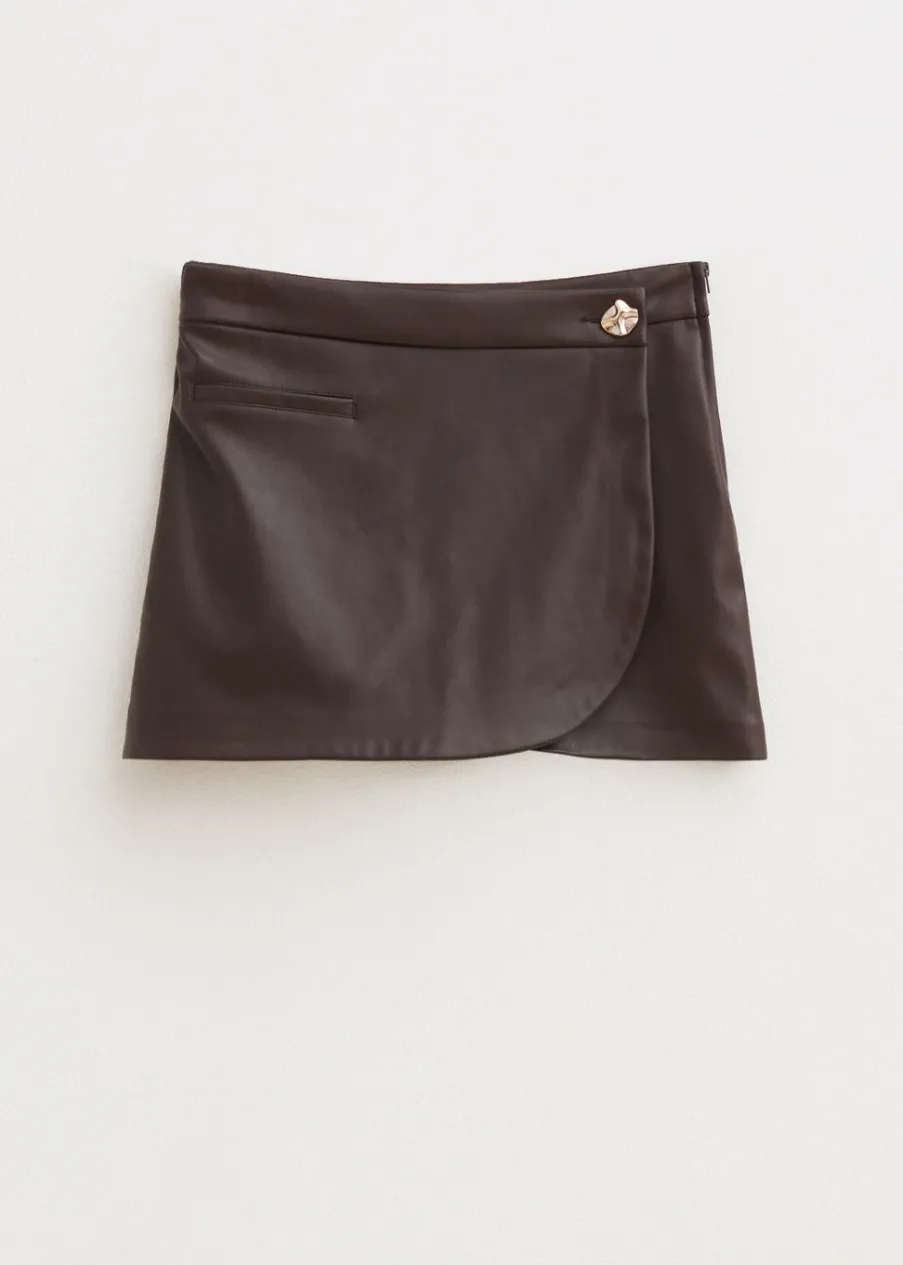 The Sting Imitatieleren skort<DAMES Skorts