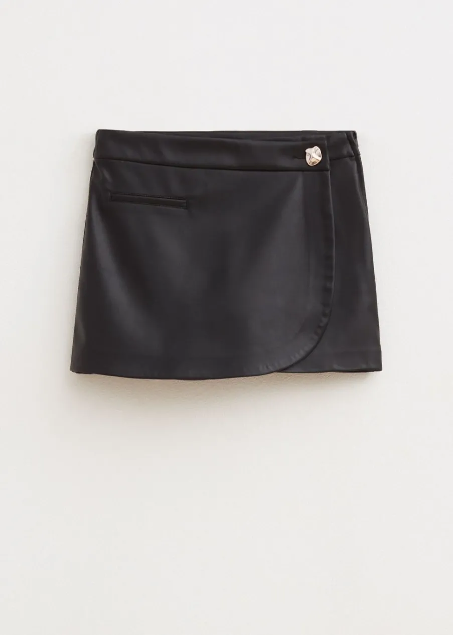 The Sting Imitatieleren skort<DAMES Skorts