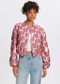 The Sting Jacquard bomberjack<DAMES Jassen