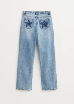 The Sting Jeans met sterren achterzakken<DAMES Jeans