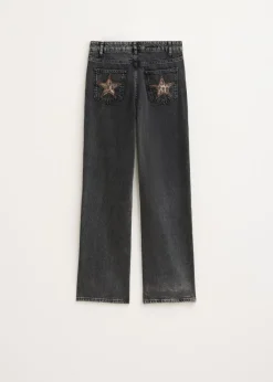 The Sting Jeans met sterren achterzakken<DAMES Jeans