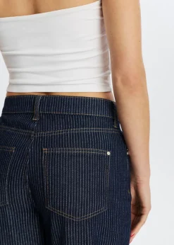 The Sting Jeans met strepen<DAMES Jeans