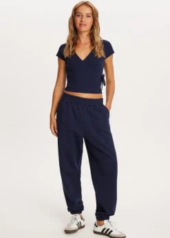 The Sting Joggingbroek met trekkoord<DAMES Basics|Broeken